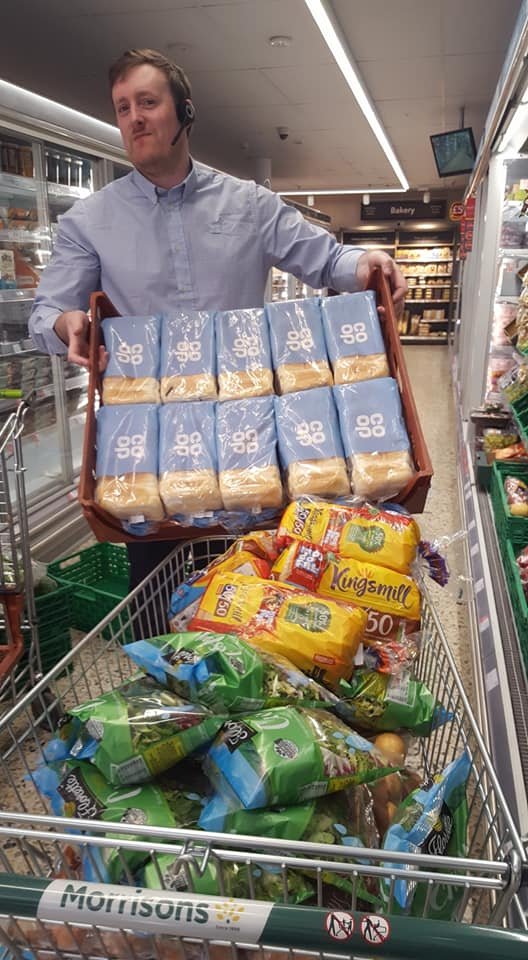 SCCcentre's tweet photo. Big Thank You to Co-op Swinnow for Your food donations xx https://t.co/p5hCMwyQhQ