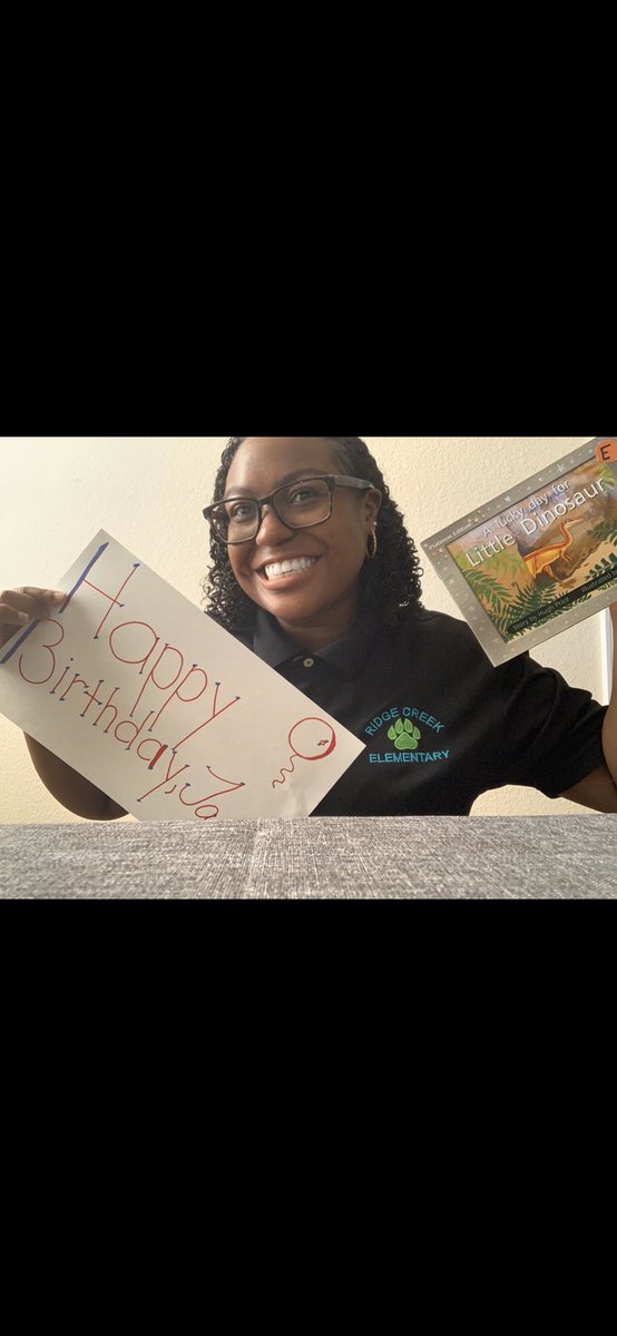 MarKe_Cub's tweet photo. Happy #SpiritDay , happy #NationalLibraryWeek , and #HappyBirthday to one of our sweet Ridge Creek scholars, Ja!!! #CubCommUNITY #CubmmUNITY #RCE @HumbleISD_RCE https://t.co/UkyDOY2bP2