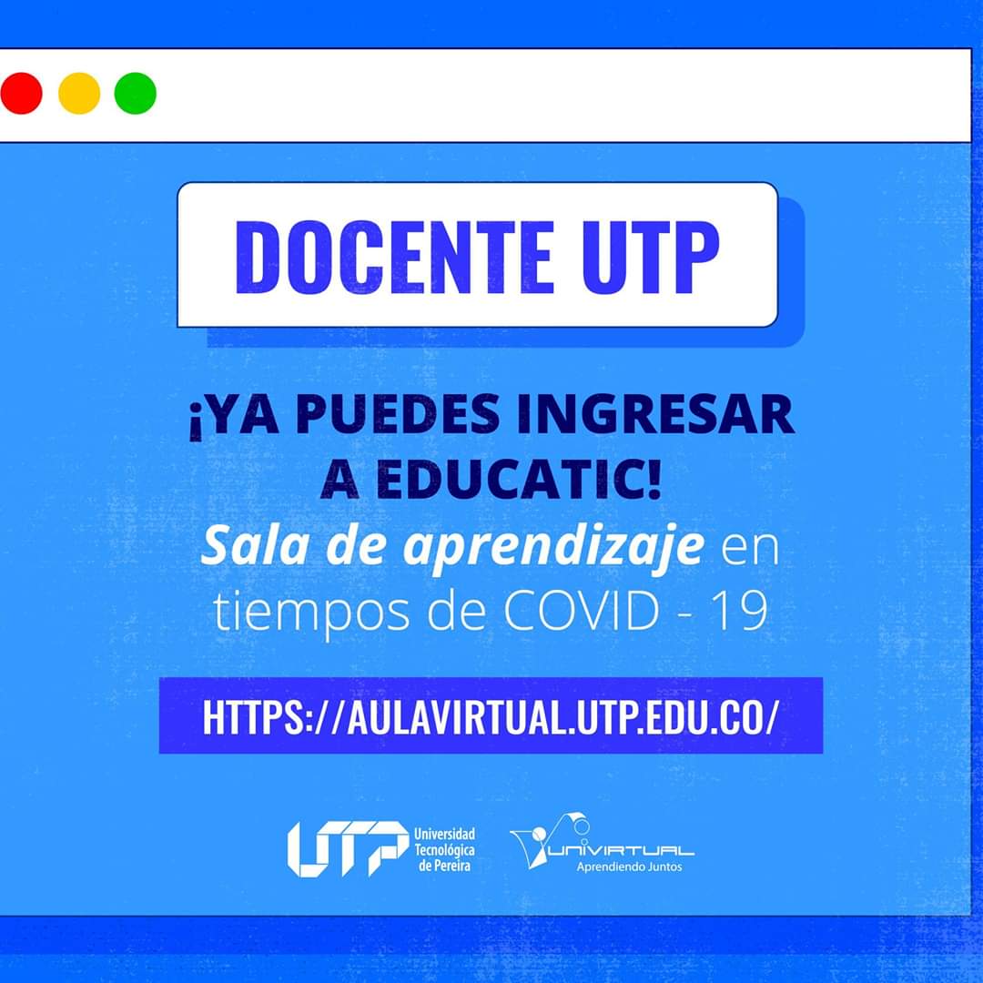 univirtual's tweet photo. ¡Ya son más de 100 docentes #UTP compartiendo experiencias! 🎤👩‍🏫...Te invitamos a ingresar y conocer #estrategias sencillas y útiles para adaptar tus clases presenciales a la virtualidad: https://t.co/9CwjJRujUa https://t.co/jqQsCfSROD