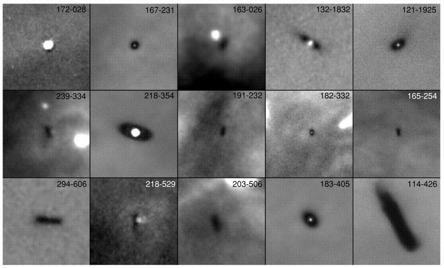 We continued to collaborate on HST imaging of Orion, working with John Bally to discover more pure silhouette disks & other surrounded by envelopes of gas streaming away from the disk after being ionised by the massive stars in Orion. 23/ https://ui.adsabs.harvard.edu/abs/2000AJ....119.2919B/abstract