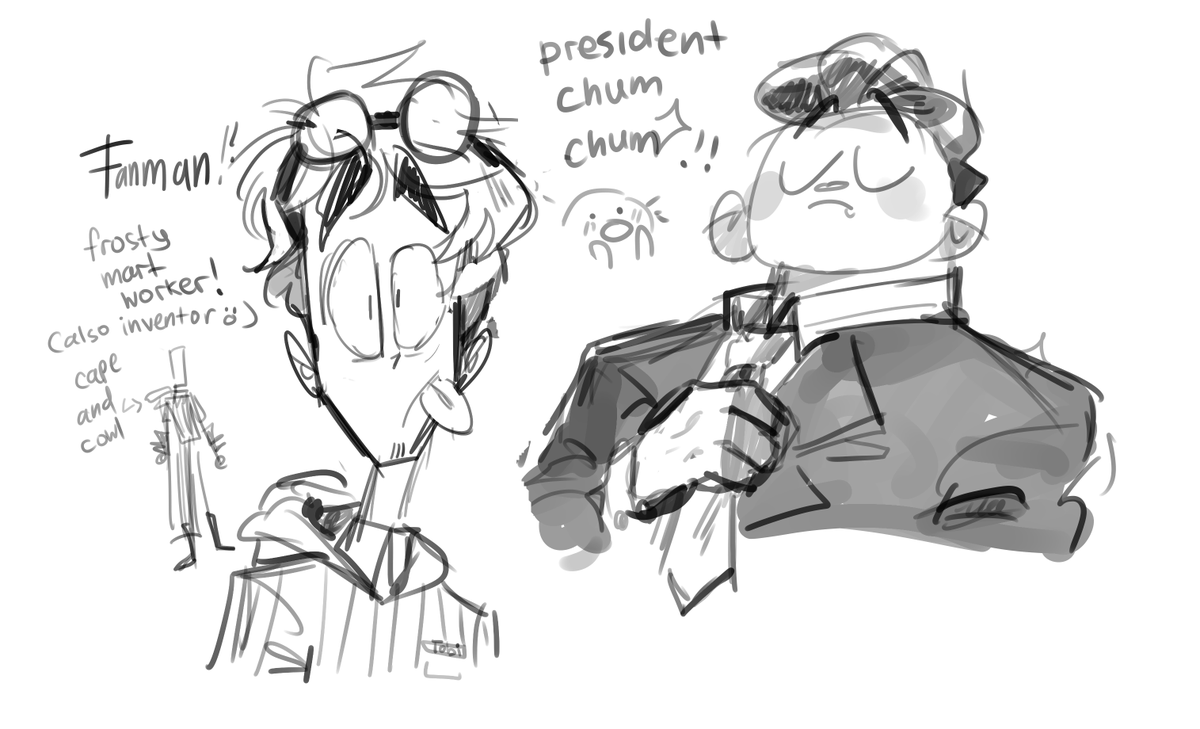 #fanboyandchumchum
Made my own version of the boiz all grown up (inspired by a lot of y'all)
They have civilian "secret identities" and fight crime together!