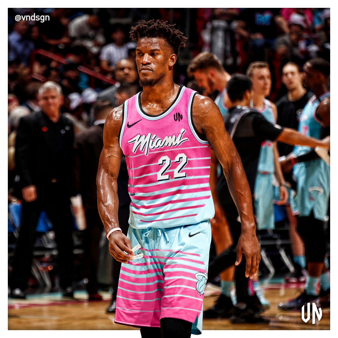 miami heat jersey design