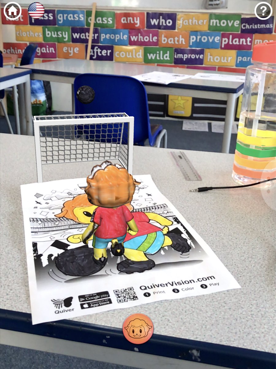 After enjoying the sunshine today we finished off our week with a bit of AR from <a href="/quivervision/">QuiverVision</a>.  The pupils loved seeing their pictures come to life! #ar #schoolclosure #keyworkers #animation #colouring #lockdown #corona #greatbaddow #chelmsford #baddowhallinfant