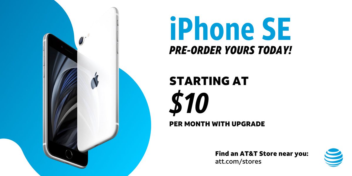 Come grab your new iPhone SE today!