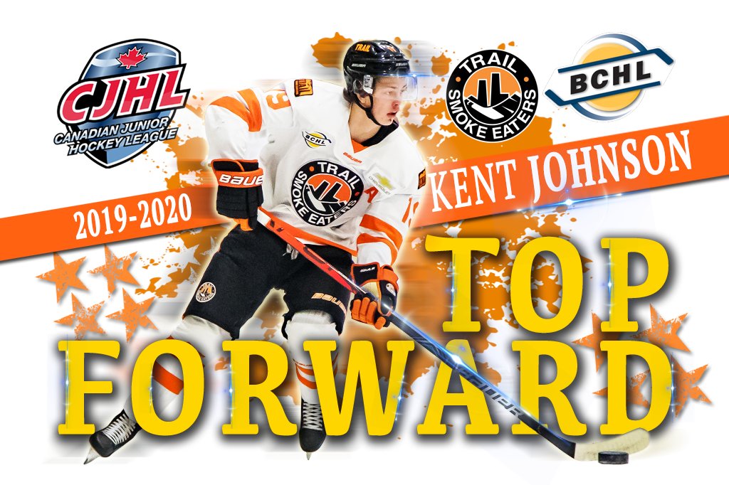 NEWS!

Smoke Eater Forward Kent Johnson receives CJHL Top Forward award!

Article: bit.ly/2yIa5MY

Congratulations Kent!

#WeAreSmokeEaters