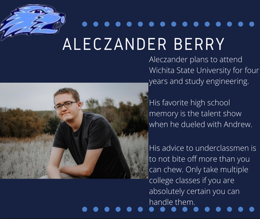 SCHSBeavers's tweet photo. SCHS Senior Spotlight! Aleczander Berry
#SCHSBeavers https://t.co/ept2fef1rO