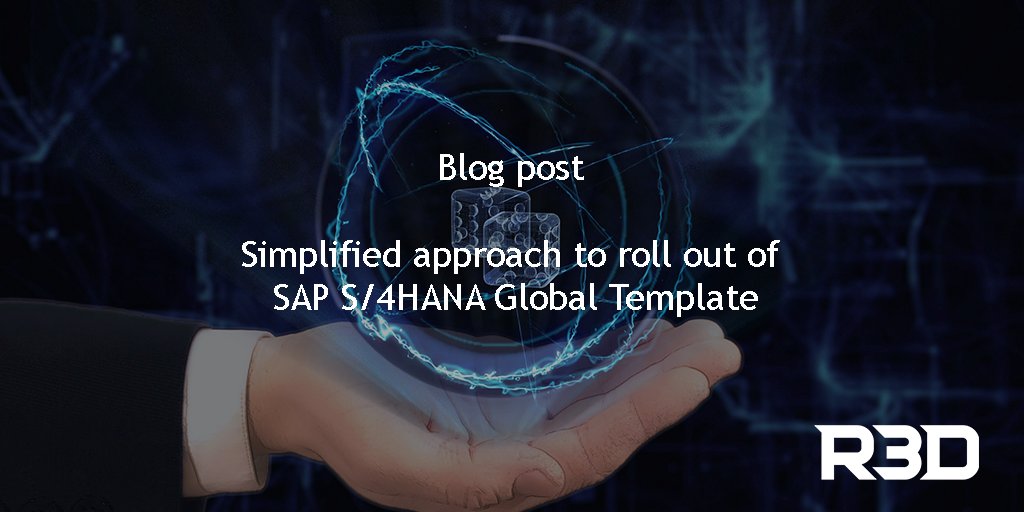 D4M_Int's tweet image. It is important to develop one global SAP template and equally important to roll out across different sites in a simplified and fast approach. To learn more about this, head over to our new blog post: bit.ly/2Y9lznk

#SAProllout #R3DInternational #GlobalSAPTemplate