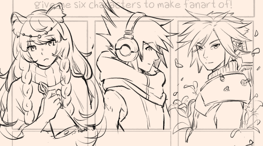 For real I am... struggling.. the other 6 hairstyles are not much better LOL 