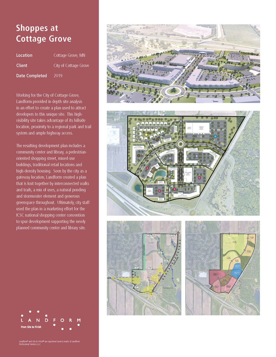 LPSminneapolis's tweet photo. .@NationalASLA As we're celebrating our #LandscapeArchitect team for #WLAM2020, we're excited to share the #landscapearchitecture we did at the Shoppes at #CottageGrove, #Minnesota.
Learn more about @LPSminneapolis at: https://t.co/8rPFkFpgon
#NationalASLA #LandscapeDesigner https://t.co/k1gWZAKBJ2