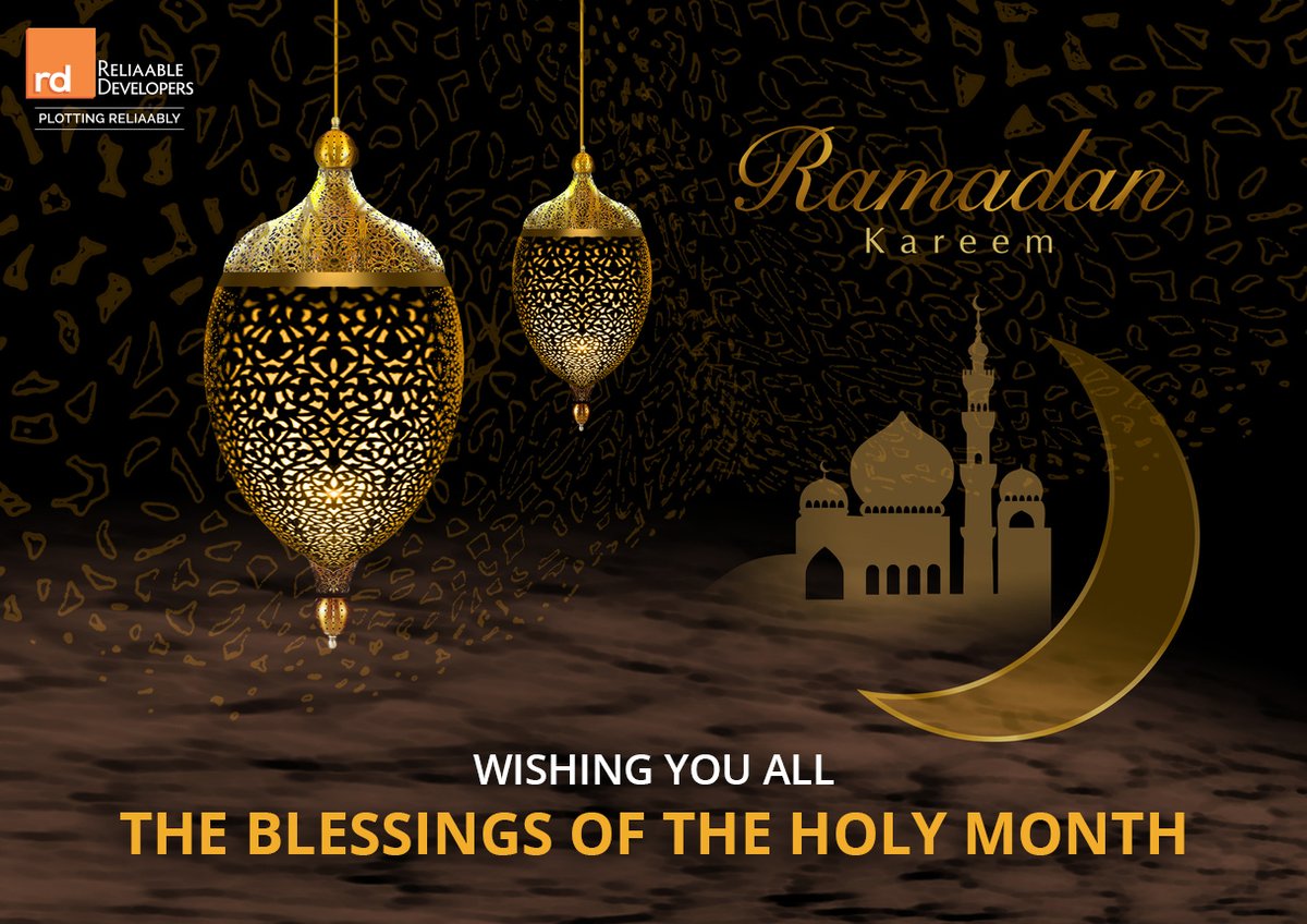 ReliaableD's tweet photo. Wishing you all a blessed Ramadan! #RamadanMubarak #ReliableDevelopers https://t.co/qUKTrESmbq