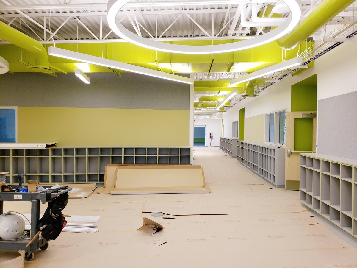 While construction remains essential we get to bring you exciting updates about school construction! Here are some amazing progress photos from the first 3 <a href="/ElyriaSchools/">Elyria City Schools</a> being built! When students get to come back they'll have an awesome new learning environment welcoming them!