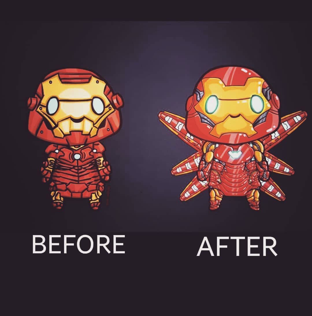 Ironman Design Before and After
.
.
.
.
.
#yajrman #yajart #art #artph #artwork #artsy #artstagram #artist #comic #comics #igcomic #comicstrip #spiderman #illustration #illustrationart #illustrator #art #mcu #marvel #avengers #theavengers #mcumarvel #marvelironman #ironman