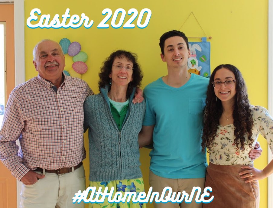 ElizabethBally2's tweet photo. Don’t forget to send in your family photo for this week’s #AtHomeInOurNE ! Photo submissions are due by Monday, 4/27/20 at noon! 
#OurNE #LifeAtATT #ATTEmployee https://t.co/83SqpR1CjM
