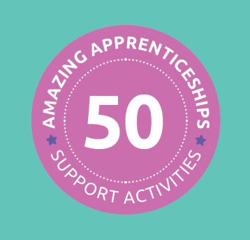 Hot off the press - the brilliant '50 amazing apprenticeships support activities', packed with inspiring ideas to support apprentices, colleagues and to plan for the future! Download your copy free of charge ⬇️tinyurl.com/yb48ecmm ⬇️