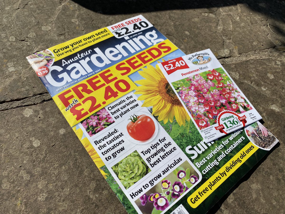mrfothergill's tweet photo. Something for the weekend included in this week’s @TheAGTeam magazine.
Sow some Penstemon Mixed this month for some big, beautiful hardy perennials that flower on and on.
https://t.co/c2ki5LQRcN
#penstemon #flowergarden #freeseeds #seedsowing #hardyperennials #flowers🌸 https://t.co/xQFmGyBDxa