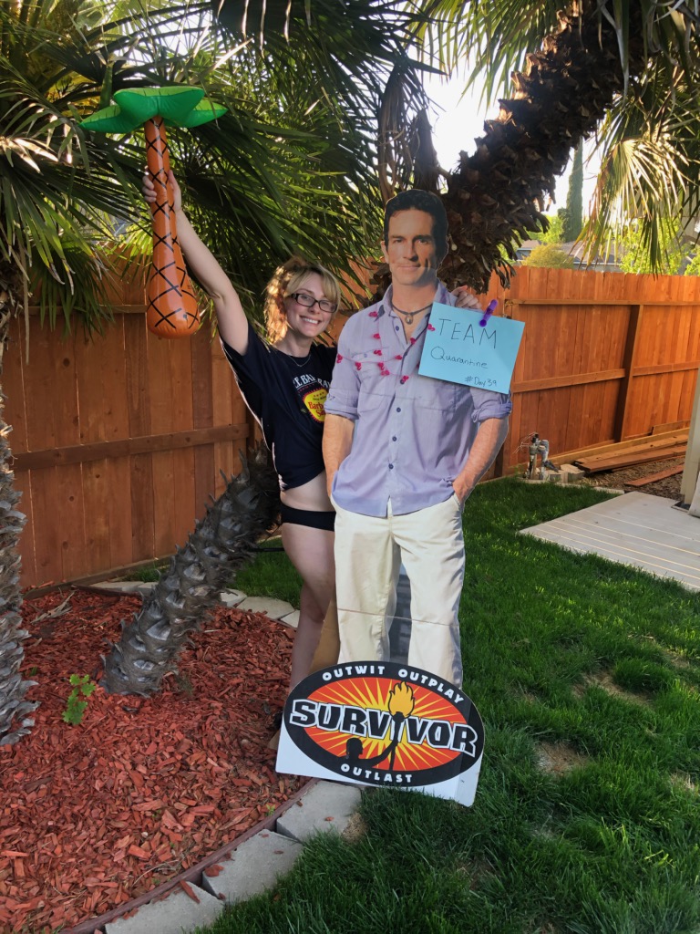 michellerc's tweet image. #Day39!! 💪🏝
Oh wait... no jury speeches, no million dollar prize... and I didn't lose 20 pounds or get a tan🤦🏼‍♀️🤪 #ShelterInPlace #Survivor @JeffProbst @CBSsurvivorfan