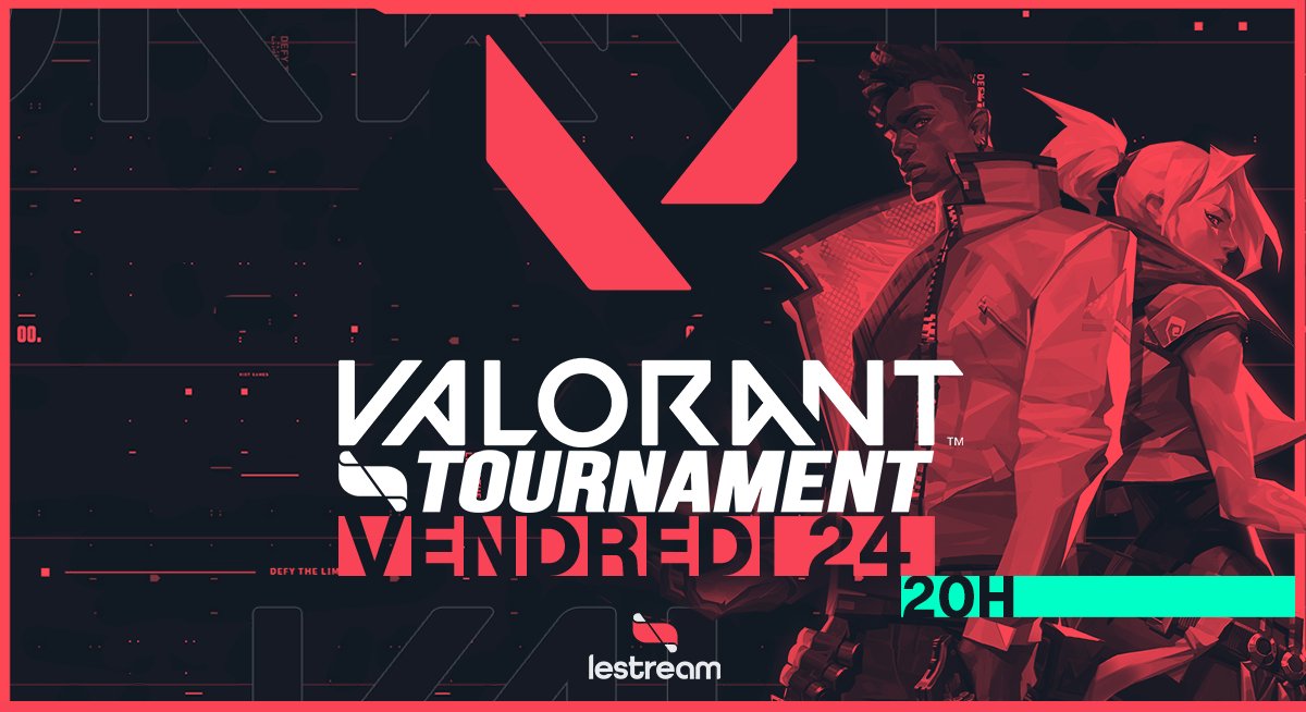 lestreamFR's tweet photo. 💥 #LeStreamTournament : #VALORANT ! C'est tout de suite sur LeStream ! Vous pouvez suivre l'ensemble de la compétition ici 👇
🔴8 équipes, Cashprize : 5000€
👉https://t.co/CIcwdR644b
👉https://t.co/2W7H05S1vl https://t.co/LDXvadnuK1