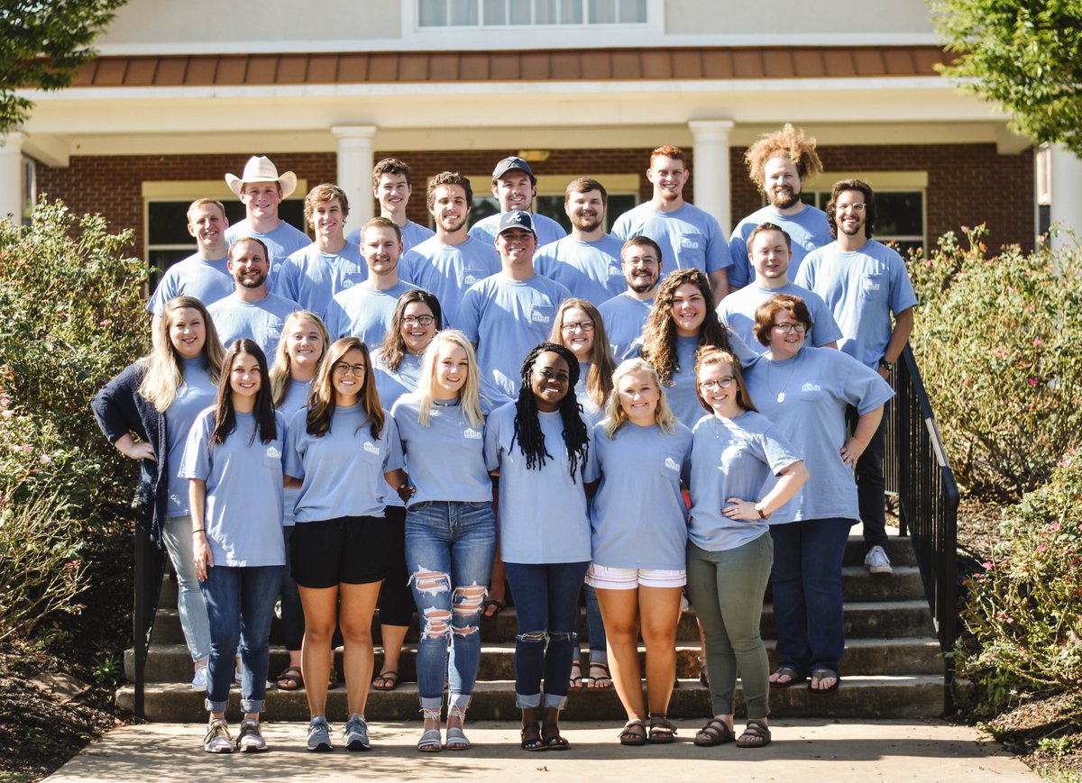 EmmanuelNews's tweet photo. We RA family! Resident Assistants and Directors miss our students. #ECLions https://t.co/SnVgAN4g6P