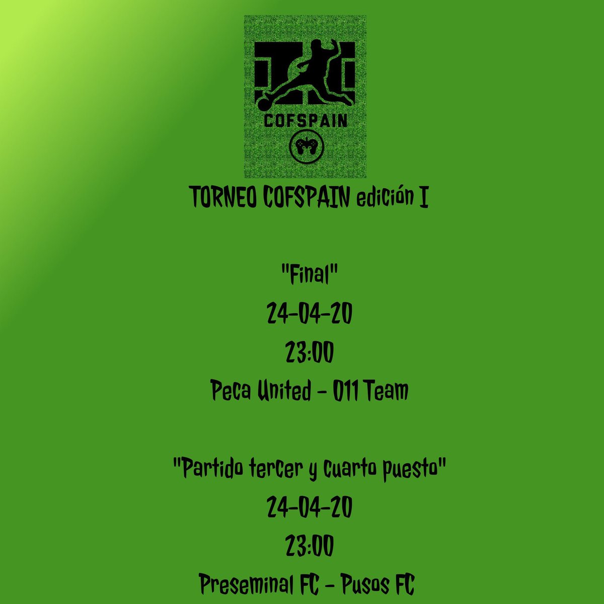 ¿Preparados para la final de esta noche? 🔥🔥
Esta noches estrenaremos nuestro canal de twitch.
Final del torneo @COFspain 
<a href="/TohoeSports/">TOHO eSports</a> vs O11Team
🖥 twitch.tv/tohoesports