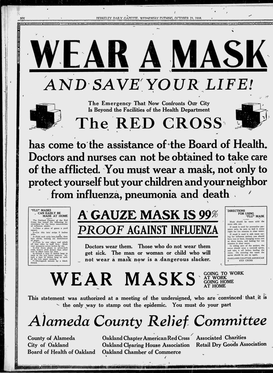 rrharmeyer's tweet photo. 'You Must Wash Properly.' Newspaper Ads From the 1918 Flu Pandemic Show Some Things Never Change https://t.co/tEJIPf9wBK #Covid19 #StayHome #RespectForHealthcareWorkers https://t.co/qYoU63K43B