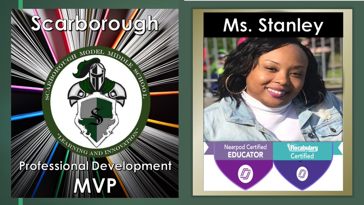 We are recognizing our outstanding faculty. Ms. Stanley teaches 6th grade Science &amp; STEM and works with our 21st CCLC-Project Smart. She also integrates tech into her lessons. She is dedicated to making sure all of her students are successful.  <a href="/MCPSS_SuperSci/">Stephanie LeGrone</a> <a href="/MCPSSInstTech/">MCPSS Instructional Technology</a>