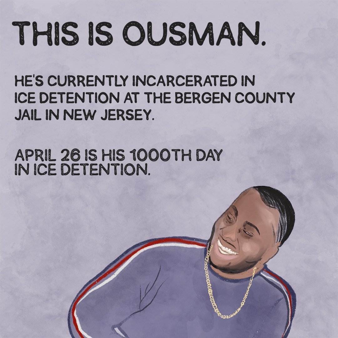 MPower_Change's tweet photo. ☎️ ACTION ALERT ☎️

Ousman Darboe has begun his THIRD Ramadan in ICE detention this week. Despite a gubernatorial pardon, letters from Congress &amp; #COVID19 pandemic, ICE refuses to free Ousman

Give them a call—demand ICE #FreeOusman NOW ⬇️

#FreeThemAll4PublicHealth #FreeThemAll https://t.co/GCdGQRgvaY