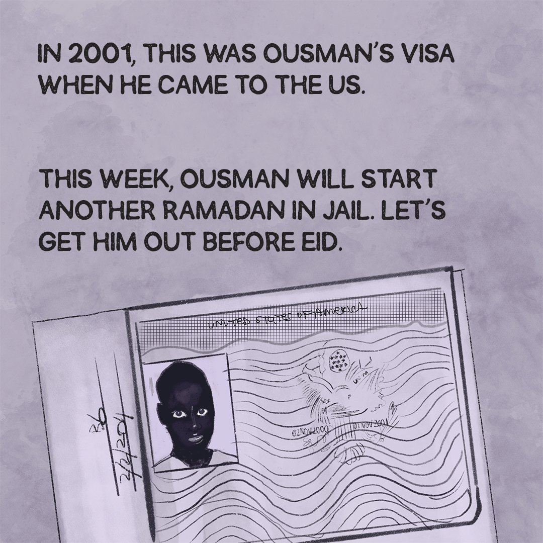 MPower_Change's tweet photo. ☎️ ACTION ALERT ☎️

Ousman Darboe has begun his THIRD Ramadan in ICE detention this week. Despite a gubernatorial pardon, letters from Congress &amp; #COVID19 pandemic, ICE refuses to free Ousman

Give them a call—demand ICE #FreeOusman NOW ⬇️

#FreeThemAll4PublicHealth #FreeThemAll https://t.co/GCdGQRgvaY