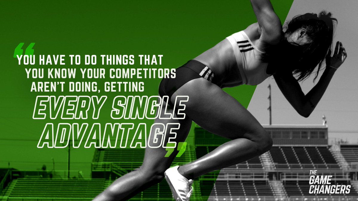 Olympian <a href="/morganmitch2/">Morgan Mitchell</a> uses her diet as a secret weapon for races that can come down to "one thousandth of a second". Where does plant-based eating give YOU an edge?

#TheGameChangers #TeamGameChangers #PlantBased #PlantBasedEdge