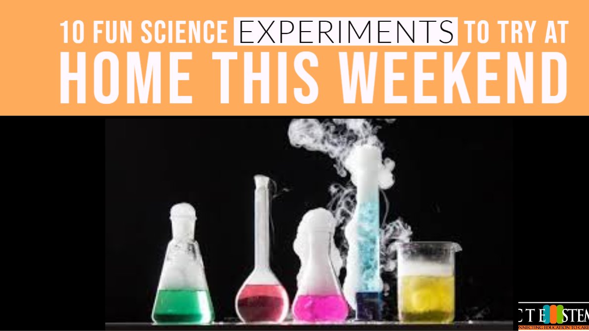 10 fun for the whole family science experiments to try at home this weekend!
youtube.com/watch?v=4MHn9Q…