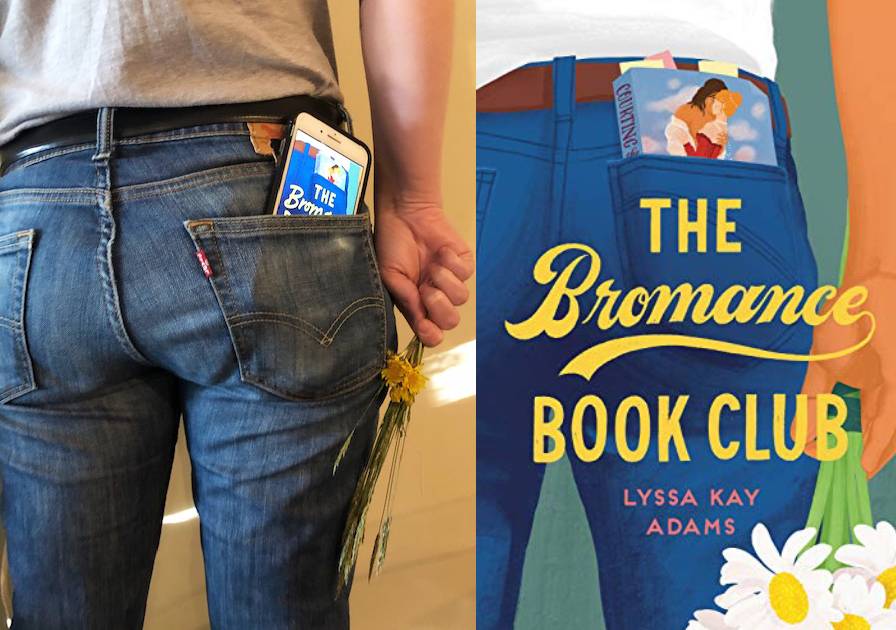 Need some inspiration? Take a look at these  #BookCoverDouble recreations from NYPL staff!(Inspired by  @LyssaKayAdams' The Bromance Book Club)