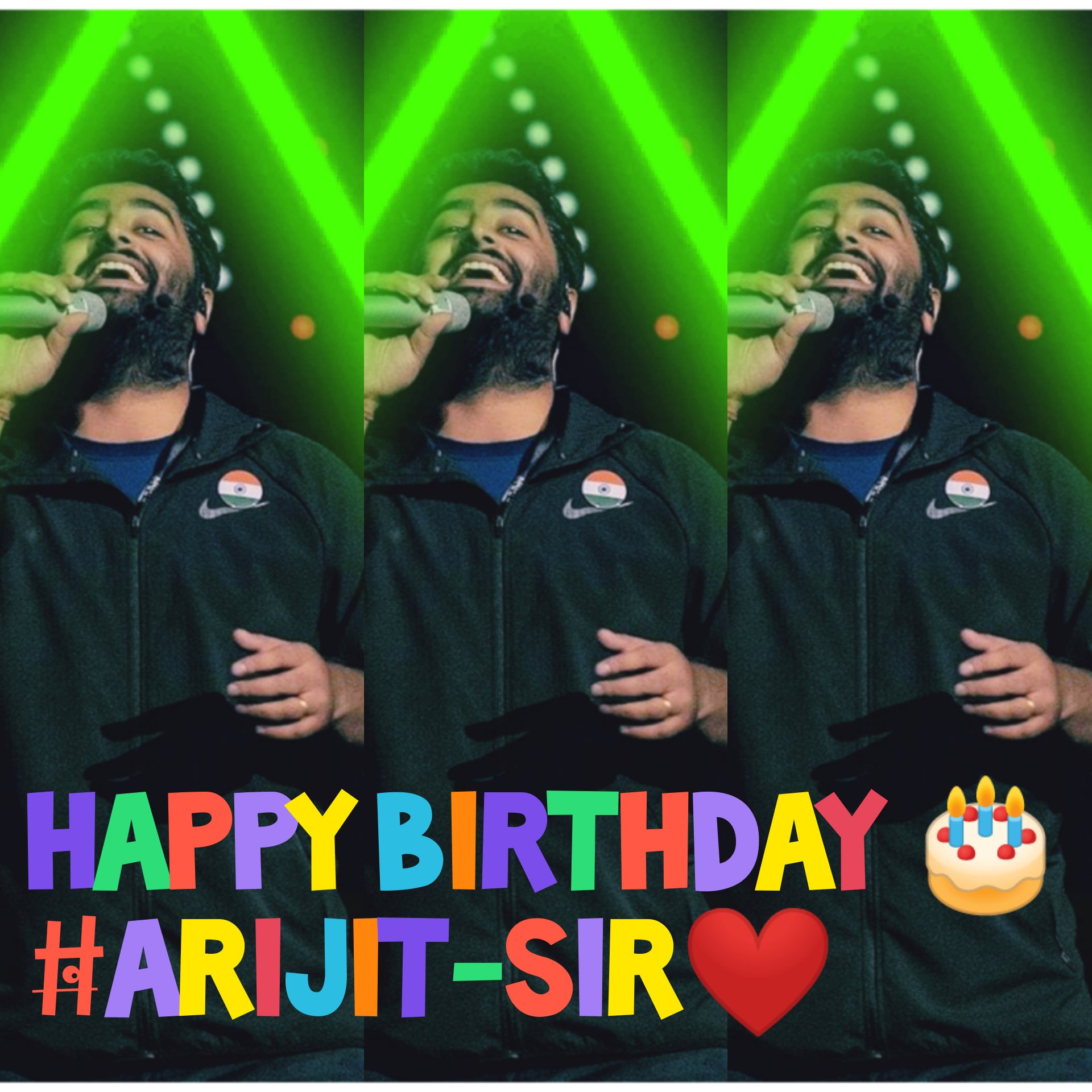 Happy birthday    -Singh   Aap... Jio.. Unlimited    Love  you so much   