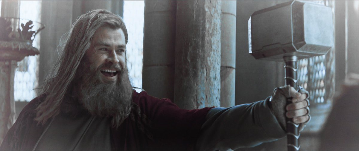he had lost everything and now all he was left with hope ... Hope that he can make everything right [   #ChrisHemsworth |   #AvengersEndgame ]
