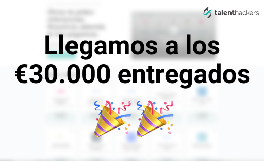 TalentHackersES's tweet photo. Esto hay que celebrarlo 🎉🎉
Llegamos a los €30.000 en recompensas entregadas a nuestros #TalentHackers y queremos seguir sumando.
Comparte nuestras ofertas con los candidatos ideales y llévate tu merecida recompensa 💸 https://t.co/7Z3hPC9aEa