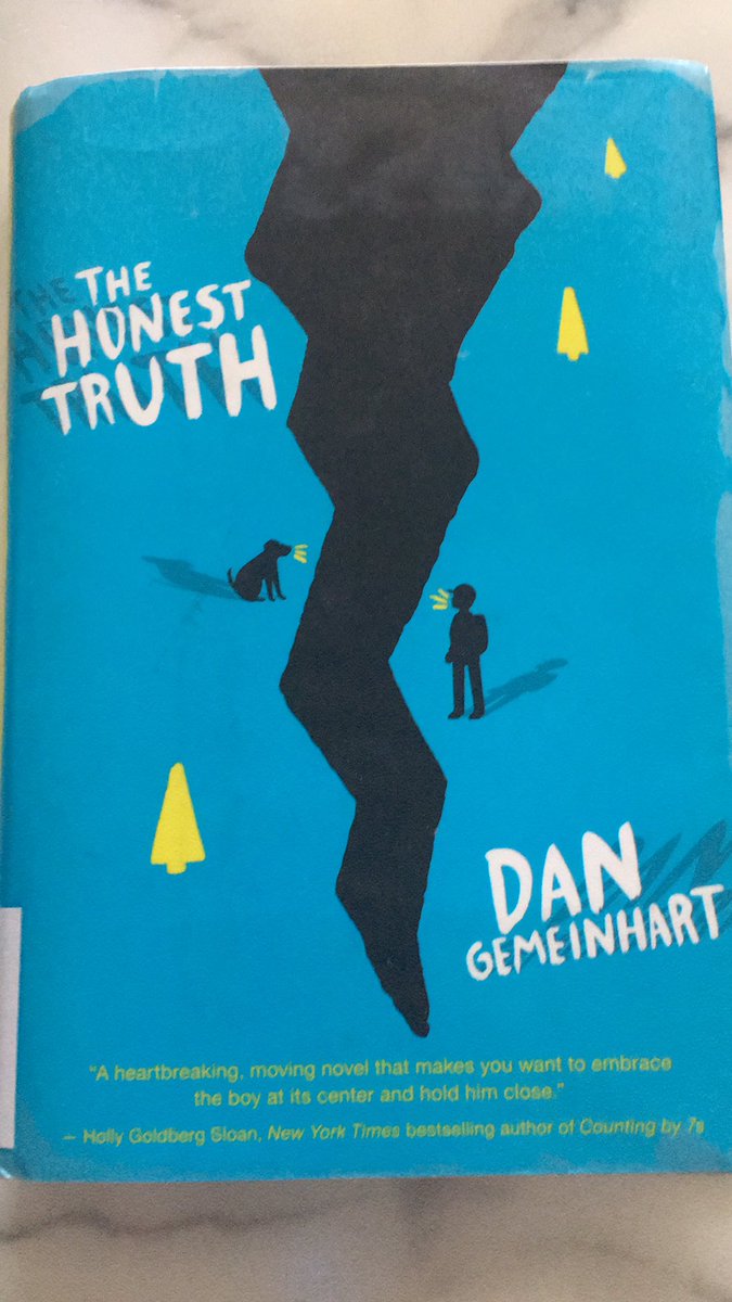 BrubacherMs's tweet photo. Another great read courtesy of @DanGemeinhart. A teen with a serious illness decides to make good on a promise to his grandfather to climb Mt. Rainer with his camera and the best dog in the world. Will he make it...? Gotta read it! https://t.co/UwawMGbX3x
