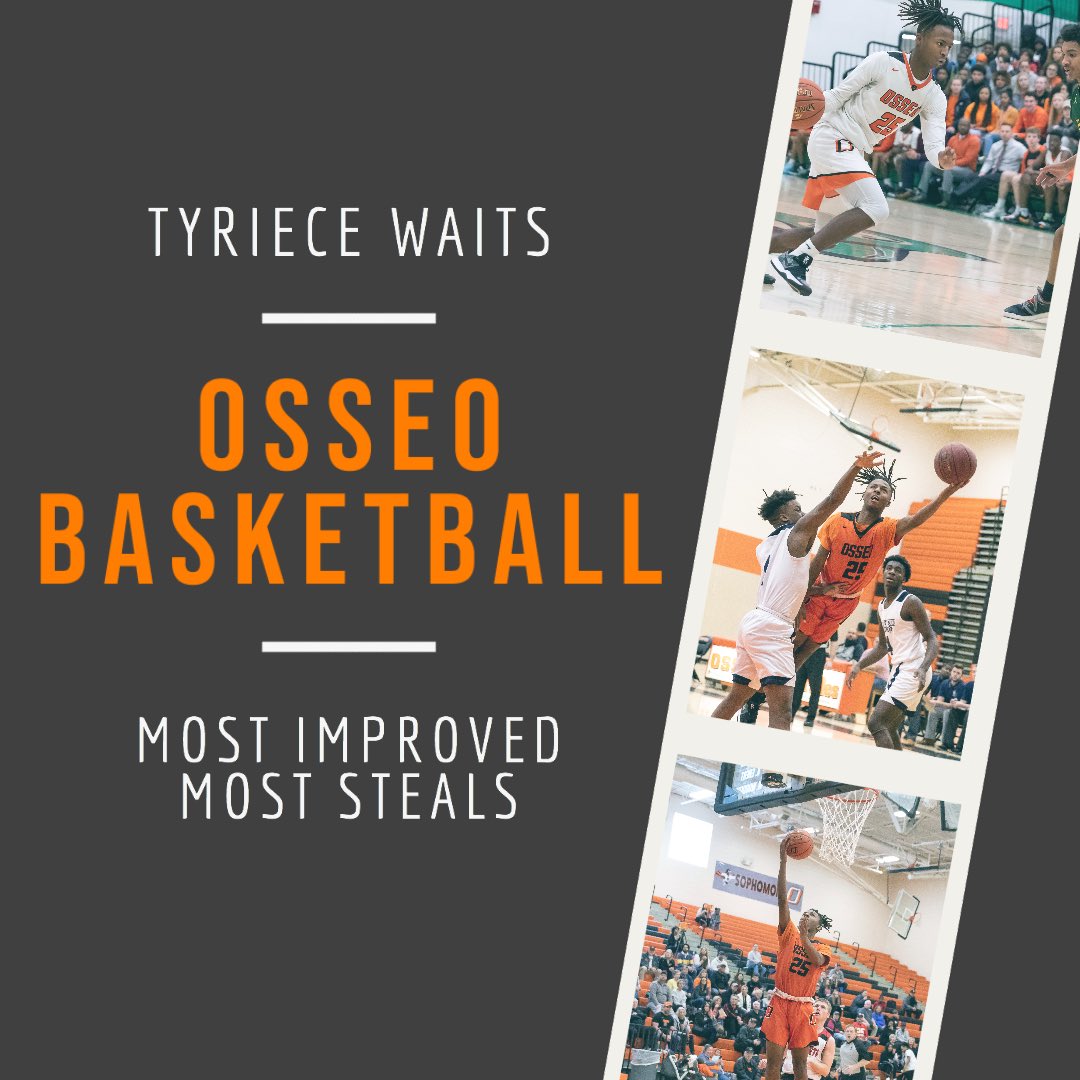 Congratulations Osseo basketball players. Here are some season ending awards voted on by the players. A special thank you to the Seniors- the Osseo basketball family appreciates everything you did for the program.