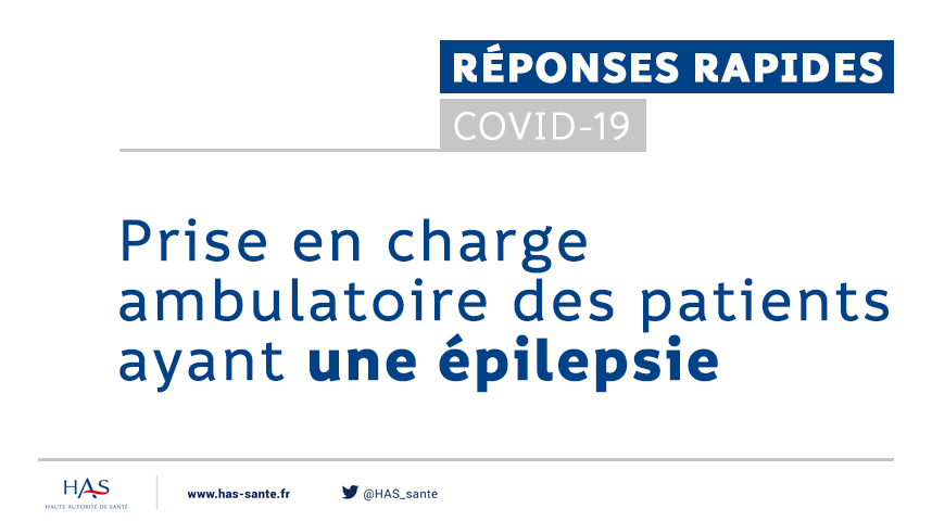 #Coronavirus #COVID19 | Réponse rapide - Épilepsie

▪ Les patients atteints d’épilepsie ne sont pas à risque de développer une forme sévère de COVID-19 en l’absence de polyhandicap associé
▪ Maintenir le suivi

👉 has-sante.fr/jcms/p_3178539…