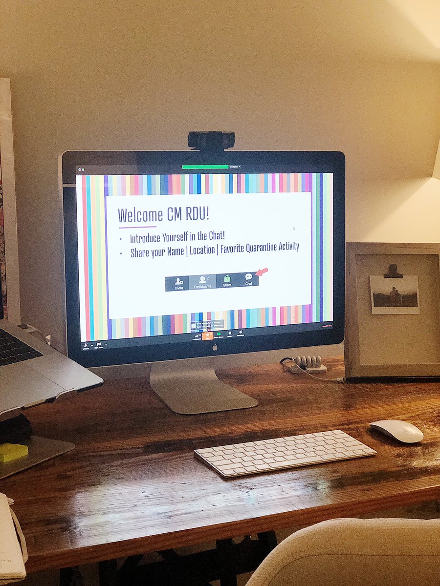 rmagency's tweet photo. #CreativeMornings looked a little different today (Hi, Frank!) but nonetheless, we felt the connection + community through the screen.
@shanatucker, your spirit and music is GOLD ✨ Thank you for putting together this virtual event! 👏👏 #cmrdu #cmpurpose #petsofgoodness https://t.co/2ZjD7xHwxK