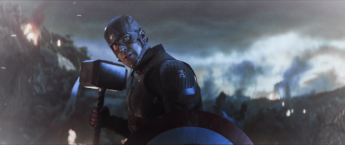 he is worthy, he always was [  #ChrisEvans |  #AvengersEndgame ]