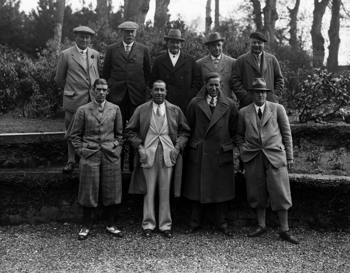 TheOpen's tweet photo. There are 20 Claret Jugs won by the golfers in this photo from 1929 🏆 How many can you name? https://t.co/utxlgkzaSK