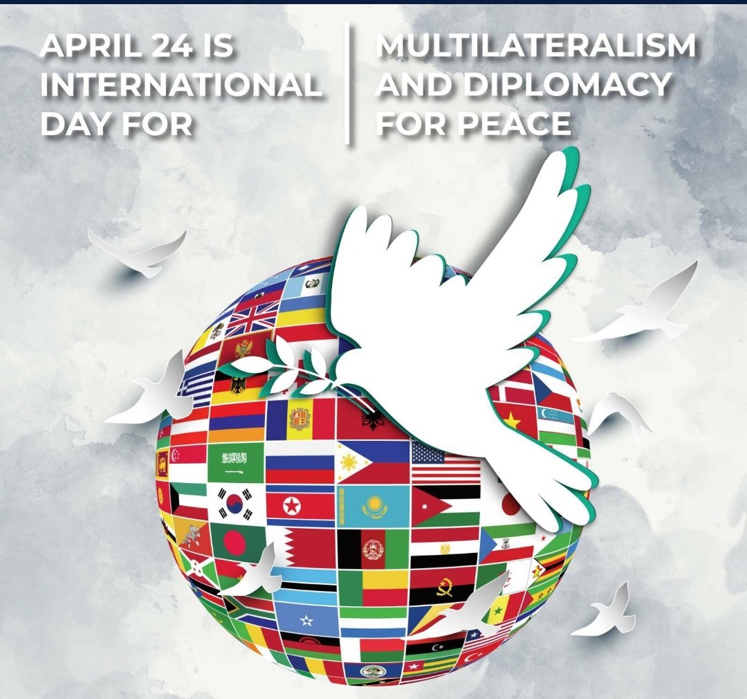 On this @UN #InternationalDayofMultilateralism & Diplomacy for Peace, here's paying tribute to all our diplomatic corps for the patient work towards a more secure, peaceful, & sustainable world. 
After all, in aligning all our objectives, lies successful diplomacy! #DiplomacyDay