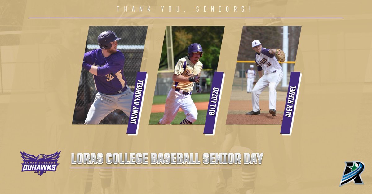 LorasAthletics's tweet photo. Up next: @LorasBaseball Senior Spotlight! ⚾️Today we celebrate the achievements of 7⃣ Duhawks and their dedication to the baseball team over the course of their careers! Read their stories at https://t.co/VEQNusDgfE #GoDuhawks #LorasTogether #ThankYouSeniors https://t.co/8XtbiRSs7q