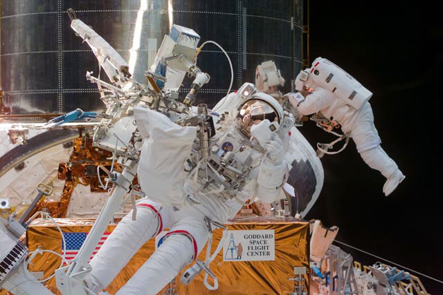 For the full story of Hubble’s servicing missions, visit here:  https://www.nasa.gov/mission_pages/hubble/servicing/index.html