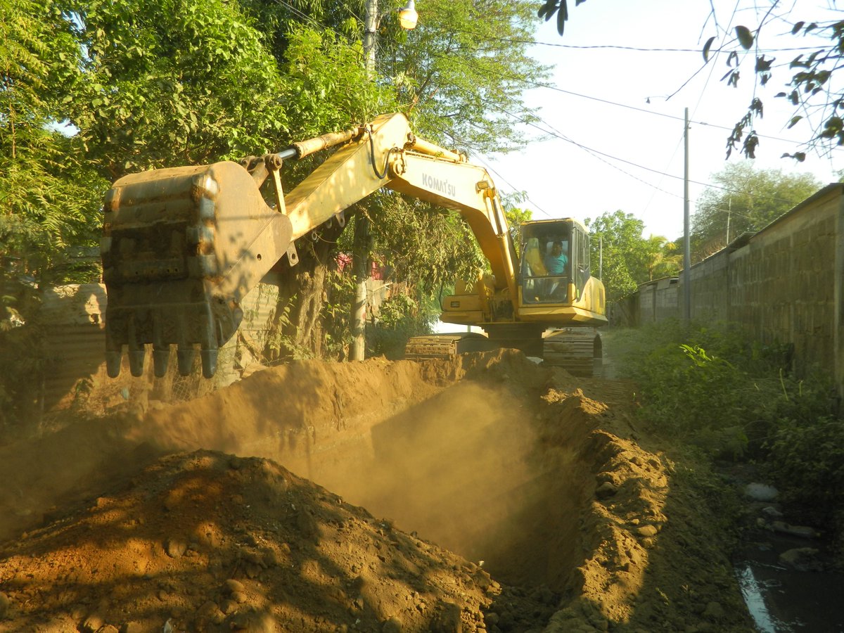 Inicia proyecto de adoquinado y drenaje de calle con un alcance de 385 metros lineales en el barrio Jorge Navarro #1 de Tipitapa impulsado por el buen gobierno sandinista.