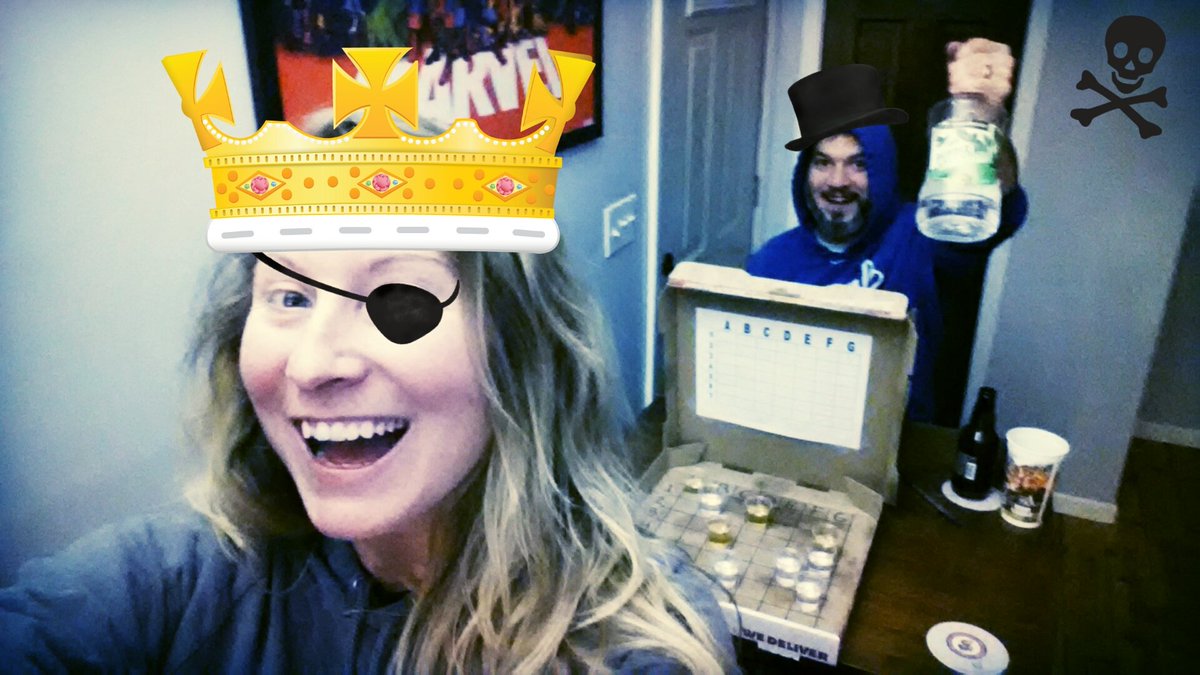PanTheHamster's tweet photo. @windscribecom happy belated bday! Best boredom cure...BATTLE SHOTS! AVAST ME HEARTIES YO HO! Put those pizza boxes to good use. Cheers scallywags! https://t.co/Av1zgE7a9G