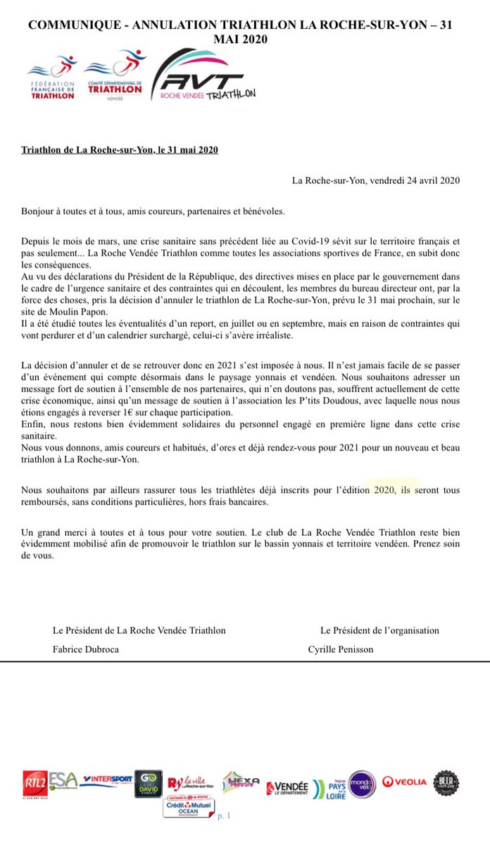 LA ROCHE VENDEE TRI tweet media