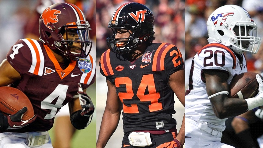 Bluegrass504's tweet photo. Today's #Hokies 🏈 date is:

J.C. Coleman / Anthony Shegog / Deon Newsome

🦃 #ThisIsHome https://t.co/3khLUoYy5j