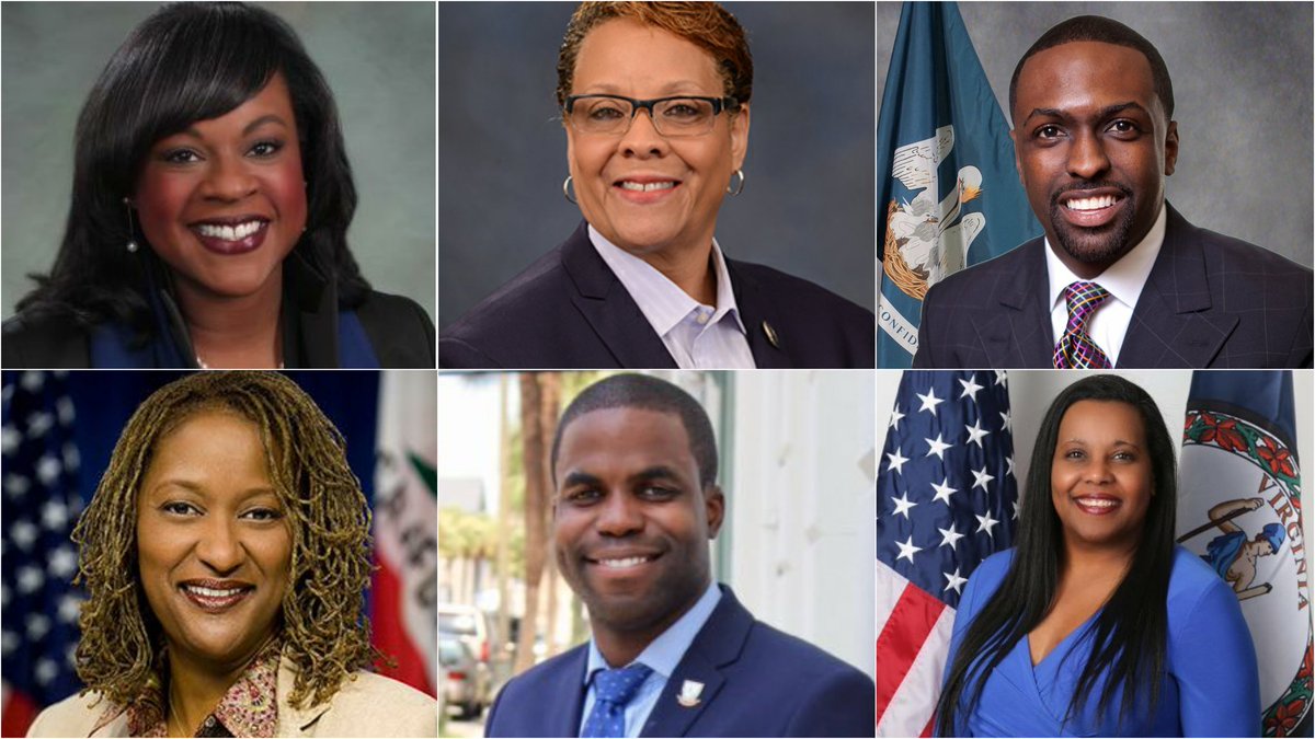 Thread-Previously I highlighted  #COVID19 leadership of many Black Mayors & BW in US Congress. Today I want to highlight the great work being done by local/state  #BlackElecteds. Give someone (or yourself) a shot out with an example of their  #coronavirus efforts & I'll add it  1/