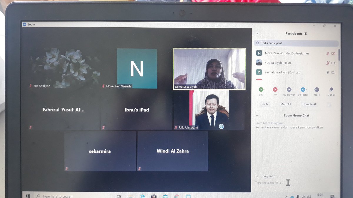 novezain's tweet image. Pengajian online dari @PCINU_Belanda. dengan Kitab &quot;Al-mar&apos;ah baina al-syari&apos;ah wa al-hayah&quot; dengan pembicara Ustadzah Hj. Zaimatus Sa&apos;diyah, LC, MA

@nahdlatululama
#pengajianramadhan
#pengajianNU