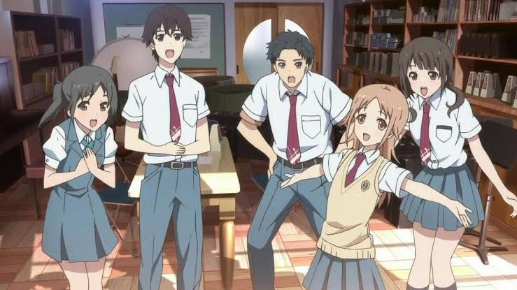 The story centers around five Japanese high school students who are too young to be called adults, but who no longer think of themselves as children.