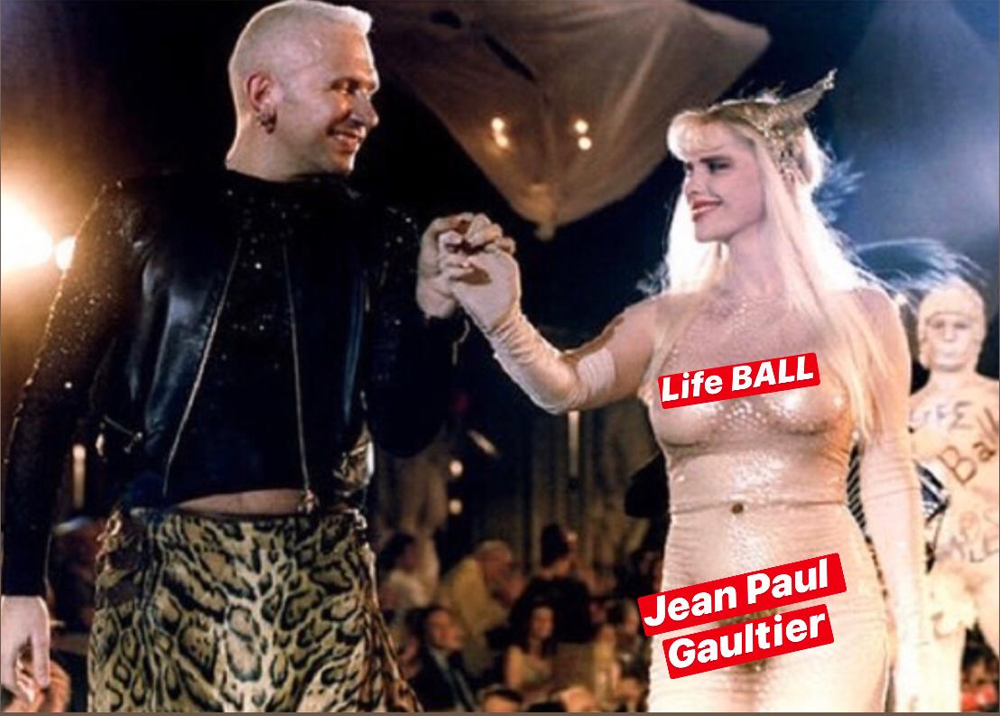 HAPPY BIRTHDAY  JEAN PAUL  GAULTIER .BIG KISSES .CICCIOLINA 